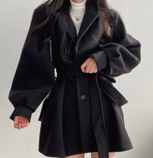 Paper Lantern Sleeve Coat, product view 13