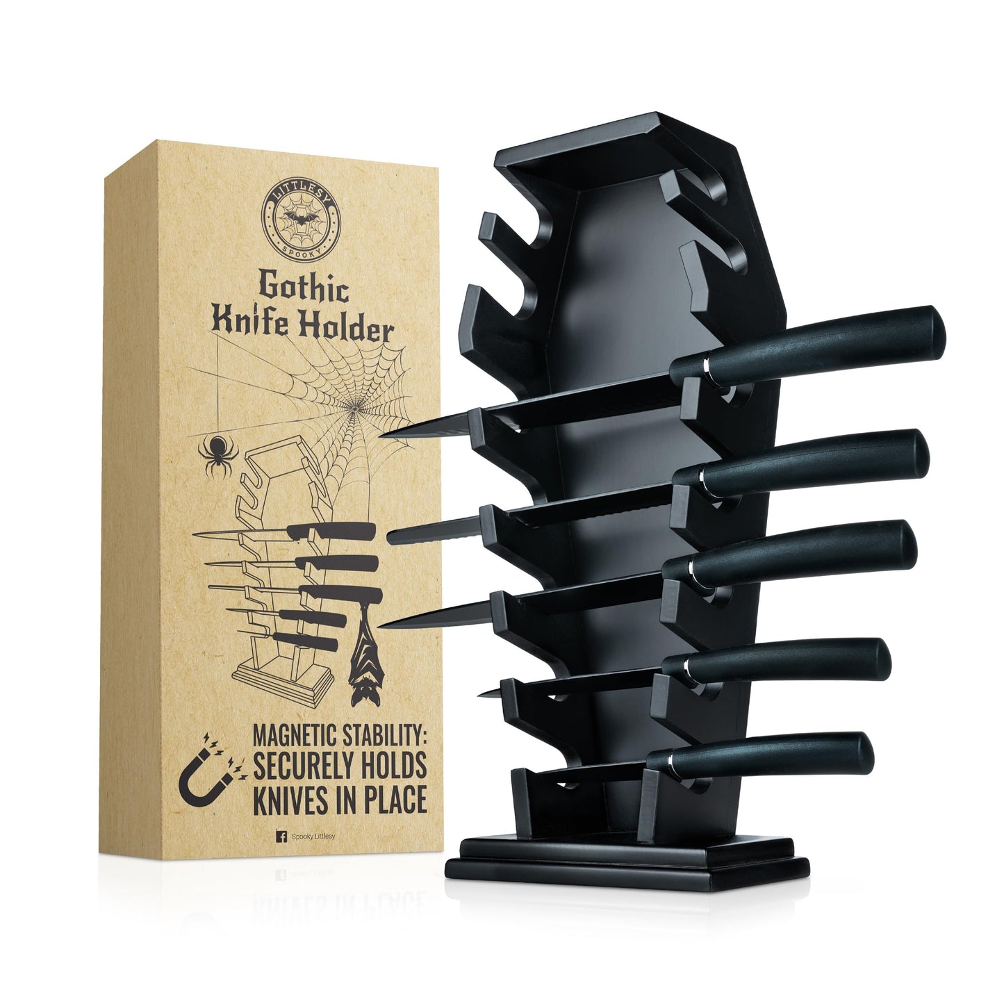 Reliquary Magnetic Coffin Knife Holder product image