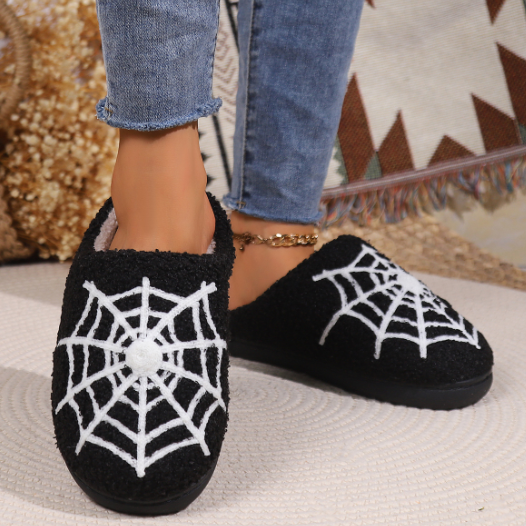 House Haunting Graphic Thermal Slippers, product view 5