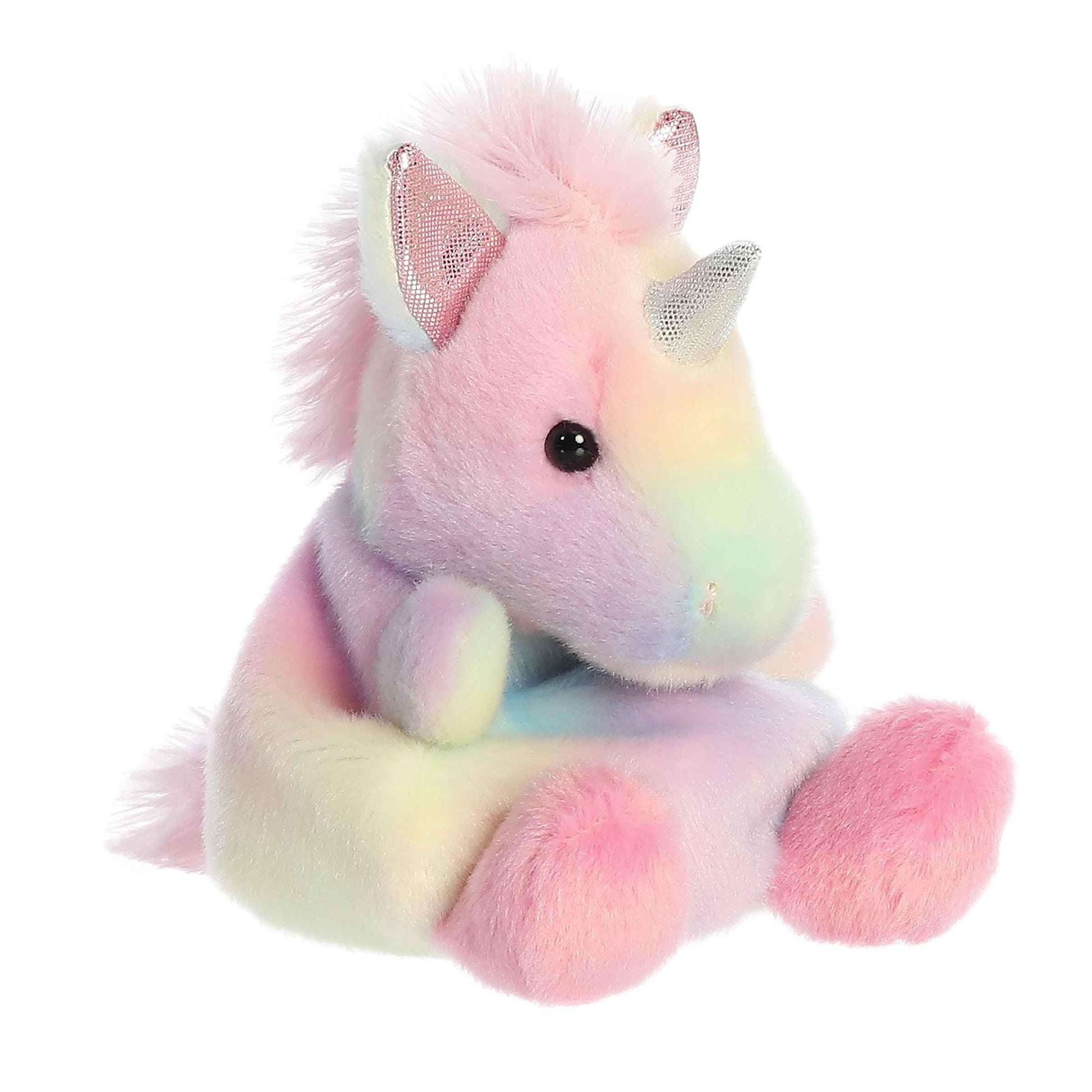 Aurora Palm Pals Sorbet Unicorn pocket plush