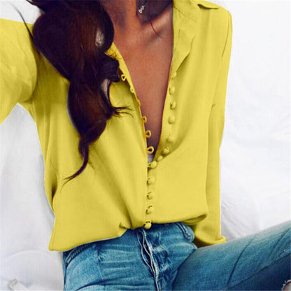 Raven Office Shirt Dress collar detail