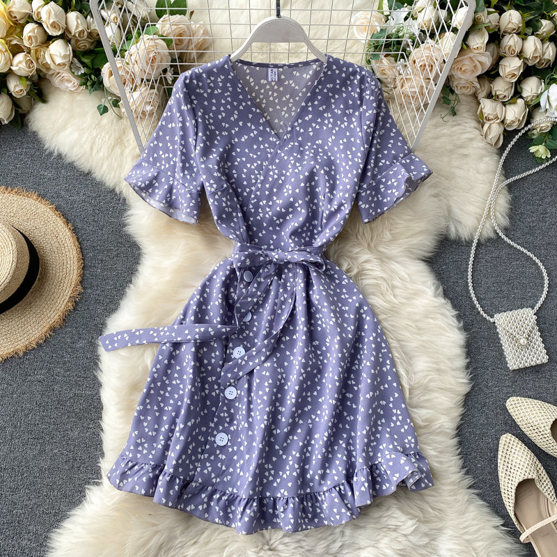 Vesper Sweetheart Summer Dress styling view