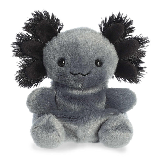 Aurora Palm Pals Onyx Axolotl pocket plush