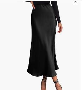 Vesper A-Line Midi Skirt front view