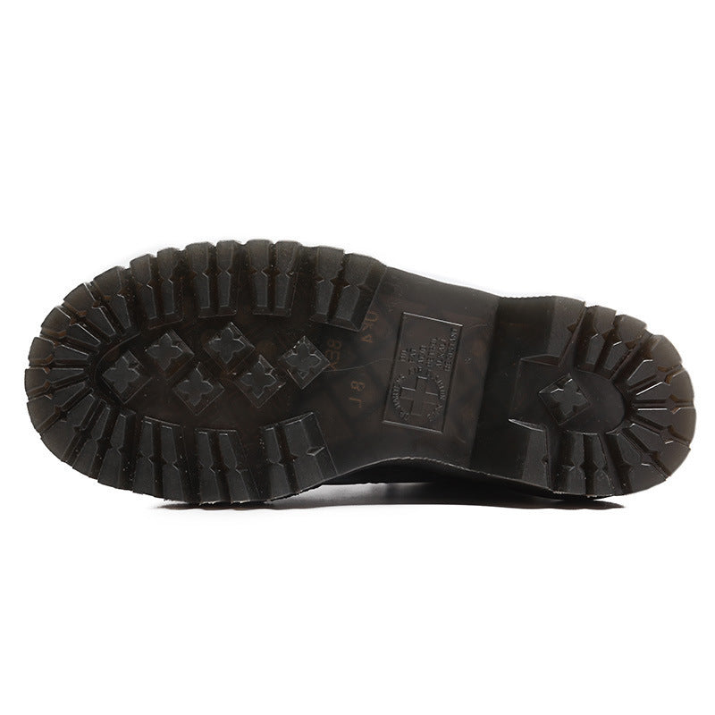 Gravemarch Leather Platform Boots