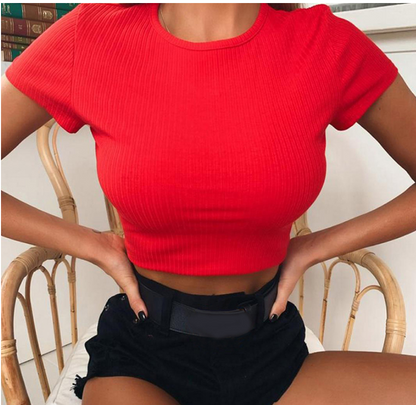 Fitted Crop Tee