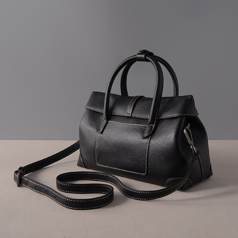 Ledger Structured Shoulder Bag detail view
