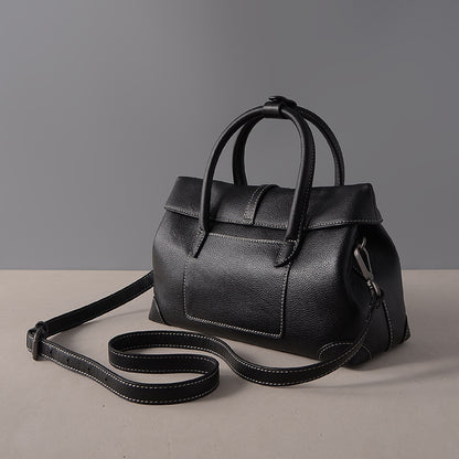 Ledger Structured Shoulder Bag detail view