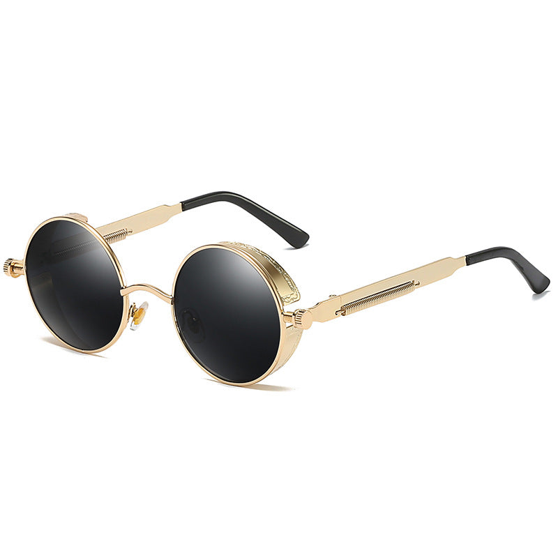 Eclipse Polarized Round Sunglasses styling view 7