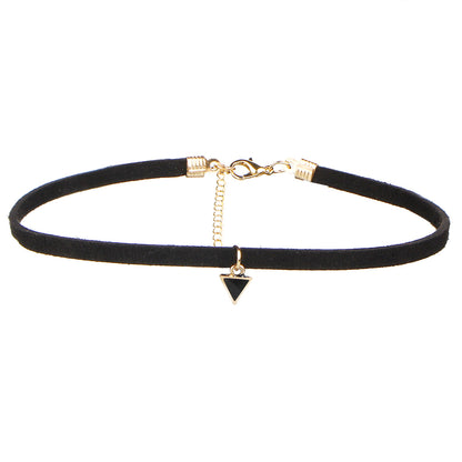 Black Veil Lace Choker Set, design nine