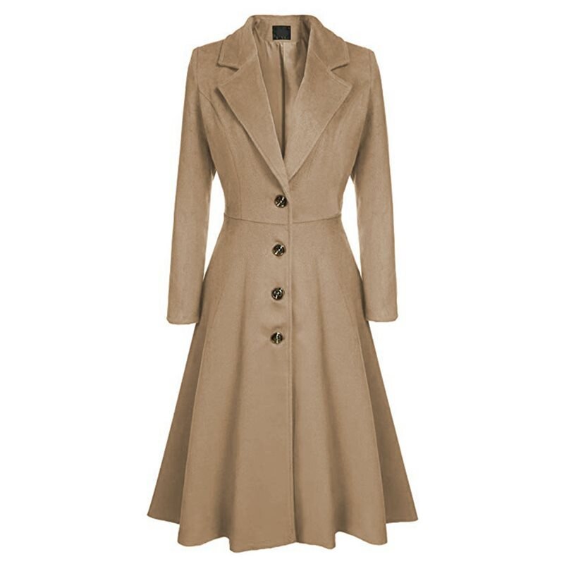 Closed Session Longline Tailored Coat, product view 1