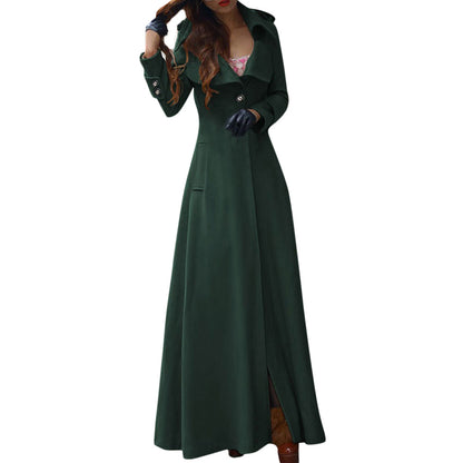 Cold Case Longline Cashmere Coat, product view 13