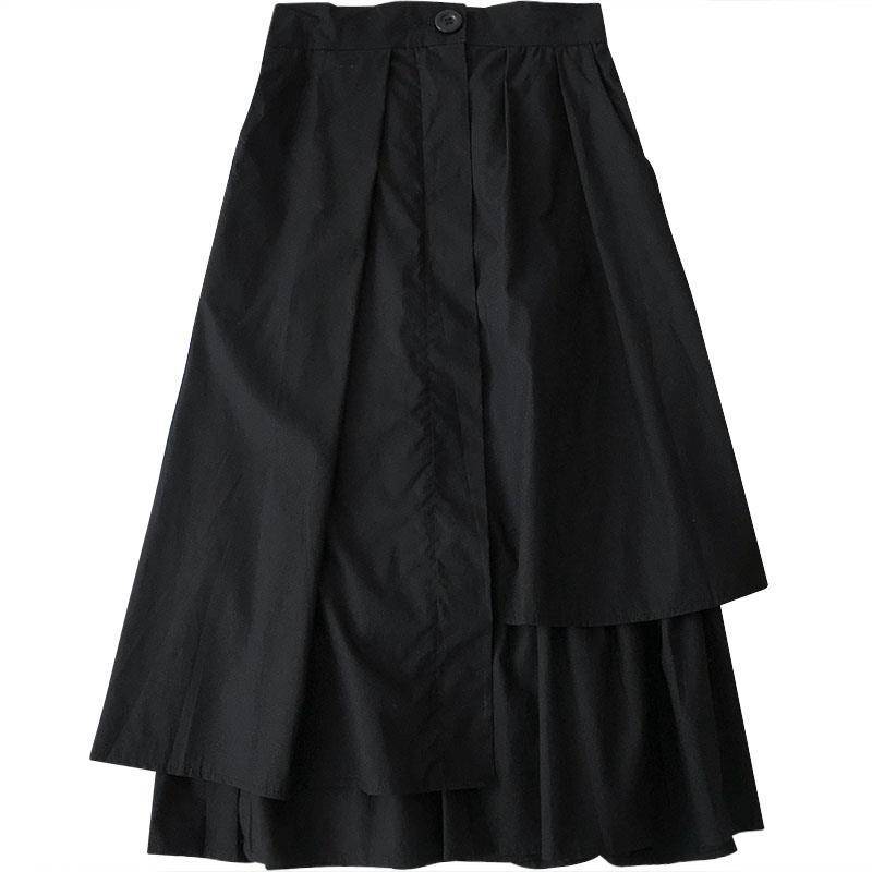 Ledger High-Waist A-Line Midi Skirt, product view 1