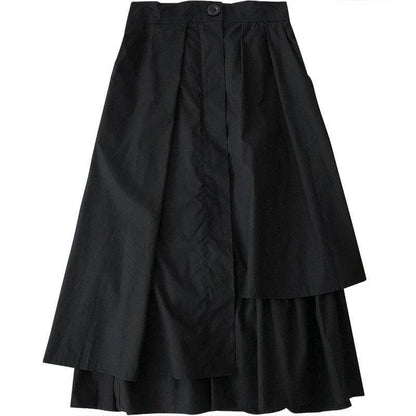 Ledger High-Waist A-Line Midi Skirt, product view 1
