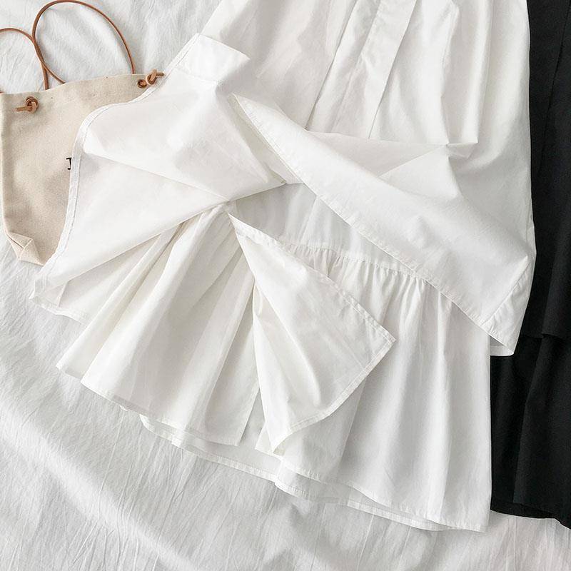 Ledger High-Waist A-Line Midi Skirt, product view 3