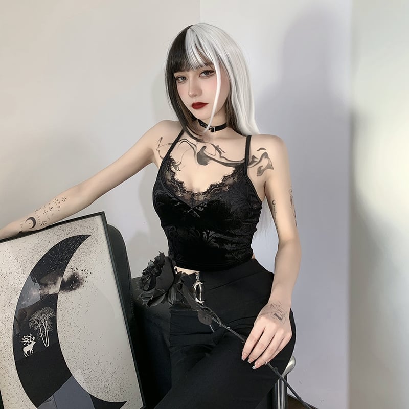 Nocturne Lace Camisole Top, product view 3