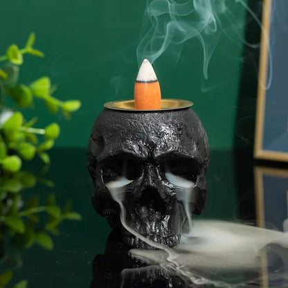 Ossuary Skull Candle Holder, product view 2