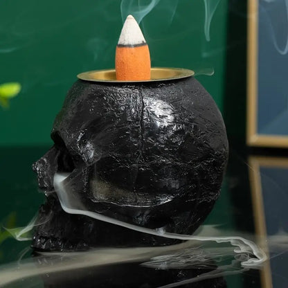 Ossuary Skull Candle Holder, product view 3