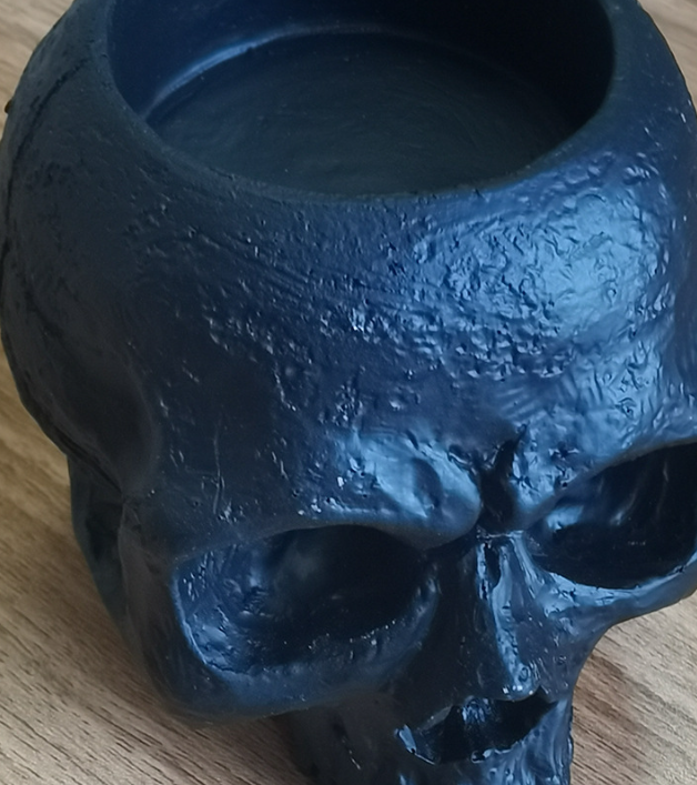 Ossuary Skull Candle Holder, product view 4