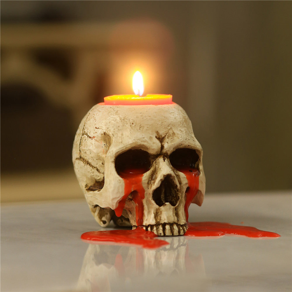 Ossuary Skull Candle Holder, product view 6
