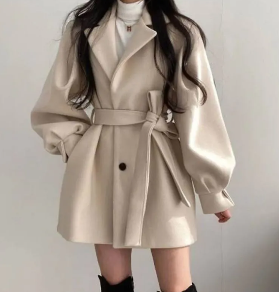 Paper Lantern Sleeve Coat, product view 7