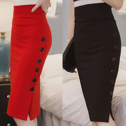 Vesper Pinup Pencil Skirt front view