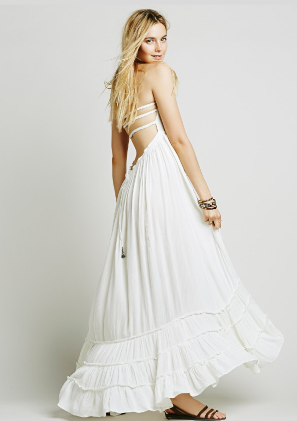 Sable Halter Backless Maxi Dress, product view 3