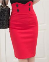 Sovereign High-Waist Pencil Skirt
