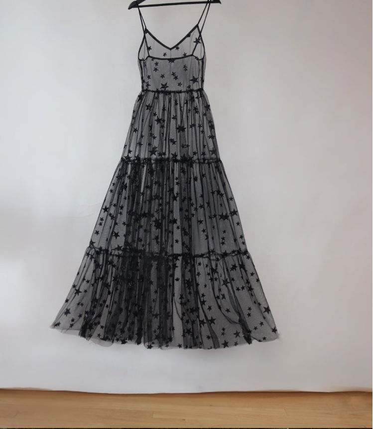 Stargloom Sequin Tulle Dress, product view 3