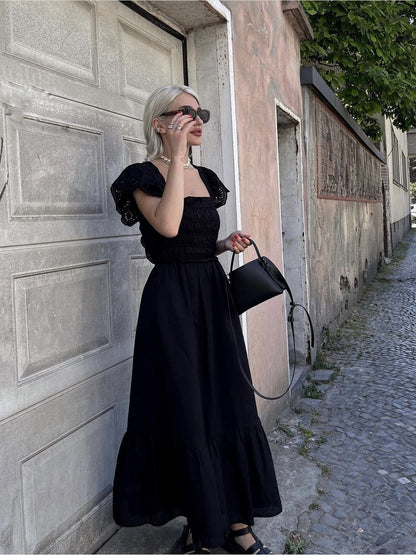 Vesperine Princess-Sleeve A-Line Dress, product view 2