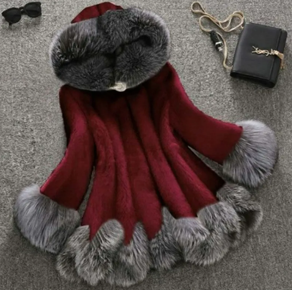 Winter Static Faux-Fur Coat, product view 2