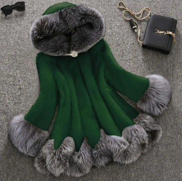 Winter Static Faux-Fur Coat, product view 25