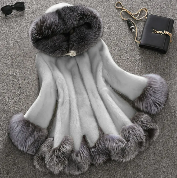 Winter Static Faux-Fur Coat, product view 26