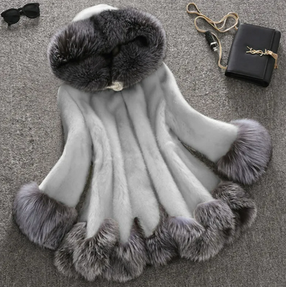 Winter Static Faux-Fur Coat, product view 28