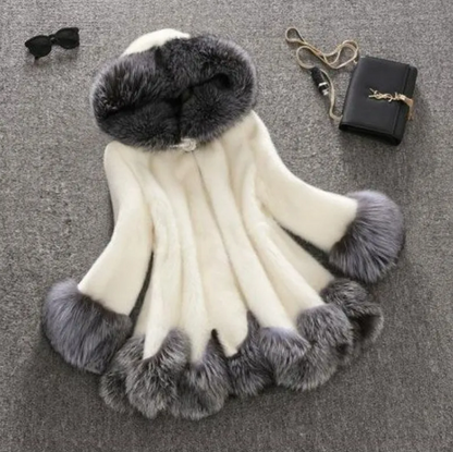 Winter Static Faux-Fur Coat