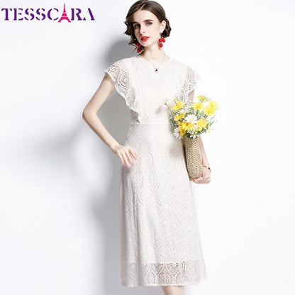 Vesper Lace A-Line Dress alternate view 16