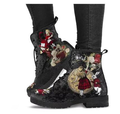 Hexling Printed Combat Boots alternate print 17