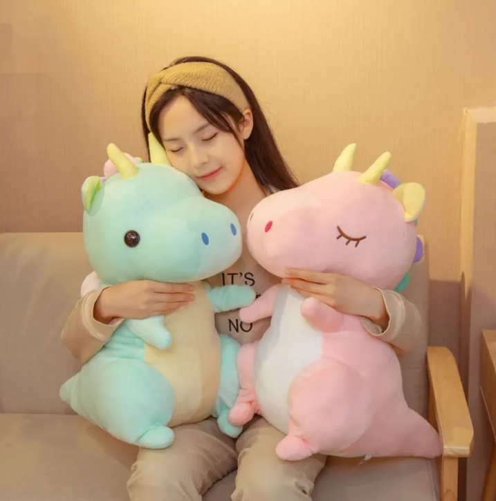 Cute Fantasy Dinosaur Plushie