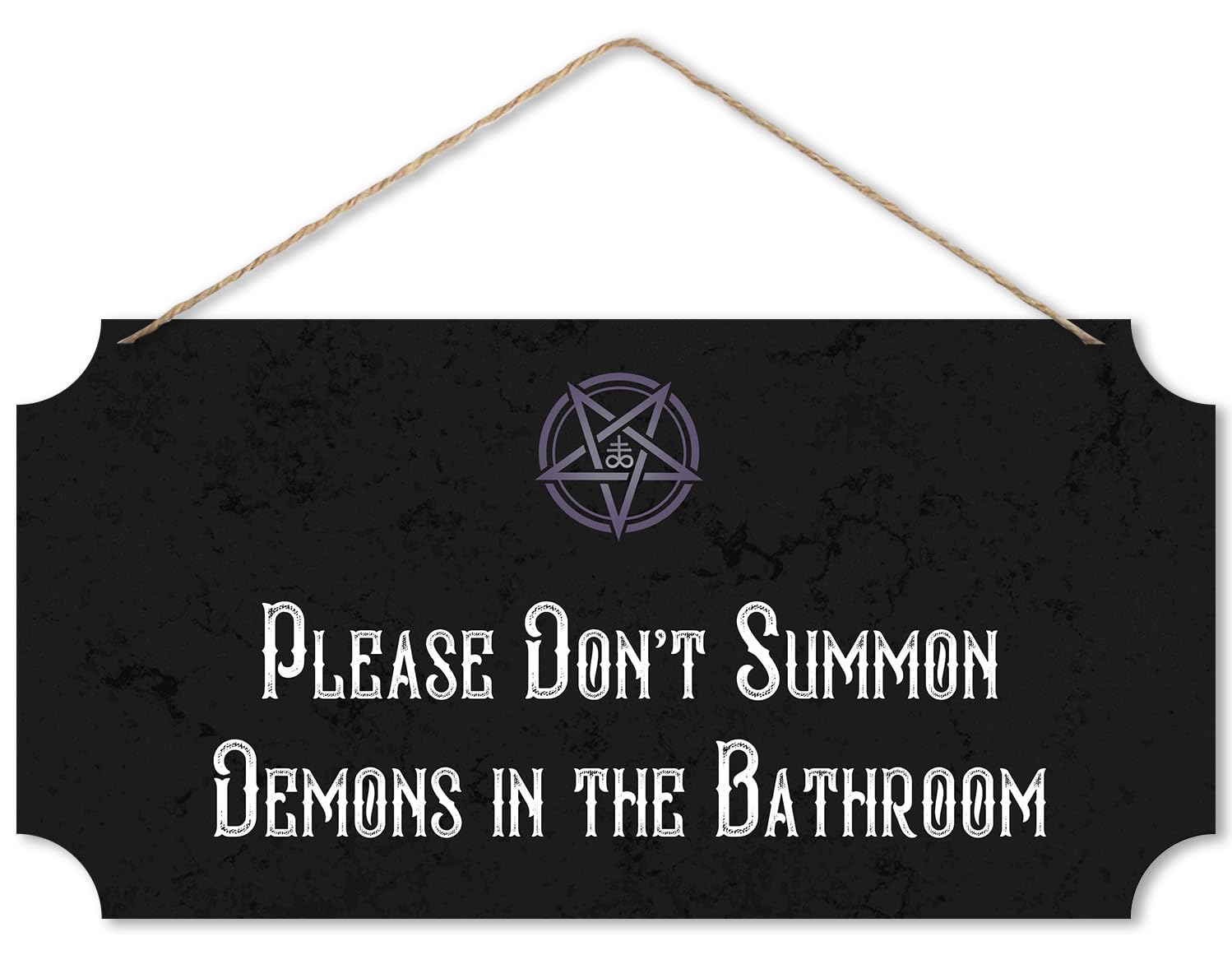 Hexling Bathroom Summoning Sign product image