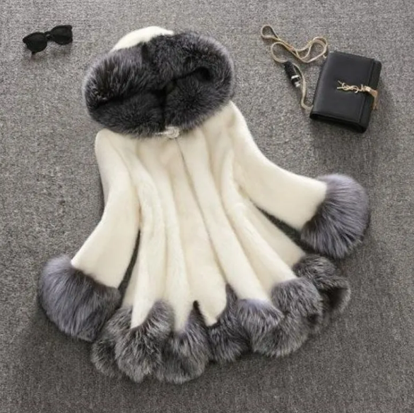 Winter Static Faux-Fur Coat
