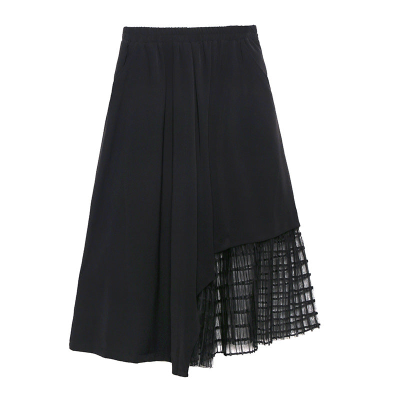 Moonfall Tulle Midi Skirt front view