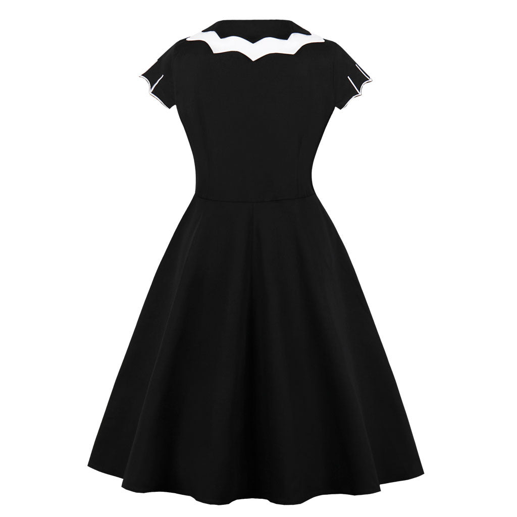 After Midnight Bat-Embroidered Dress, product view 2