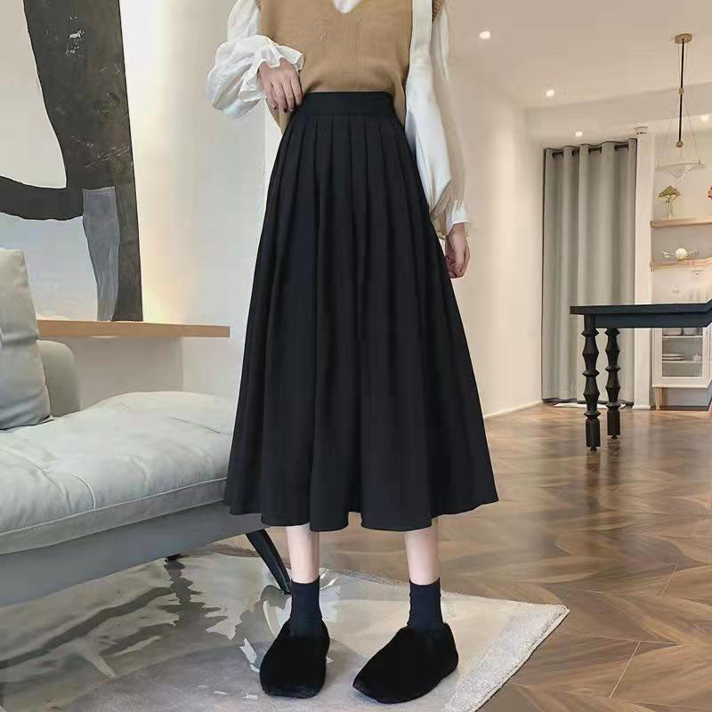 Archive Pleated High-Waist Skirt product view