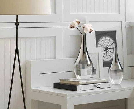 Argent Silver Glass Vase, product view 4