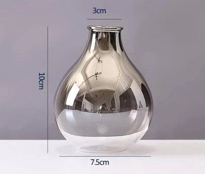 Argent Silver Glass Vase, product view 5