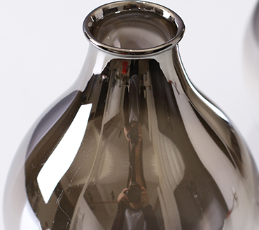 Argent Silver Glass Vase, product view 7