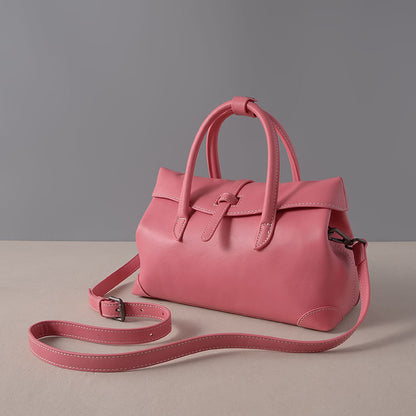 Ledger Structured Shoulder Bag side view