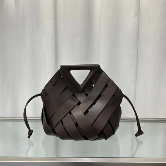 Trigon Buckle Crossbody Bag side view