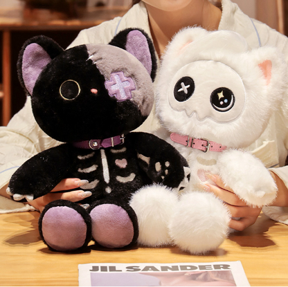 Hexling Skeleton Cat Plush Toys detail view