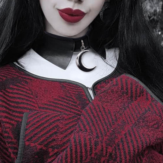 Chain Reaction Layered Choker, product view 1
